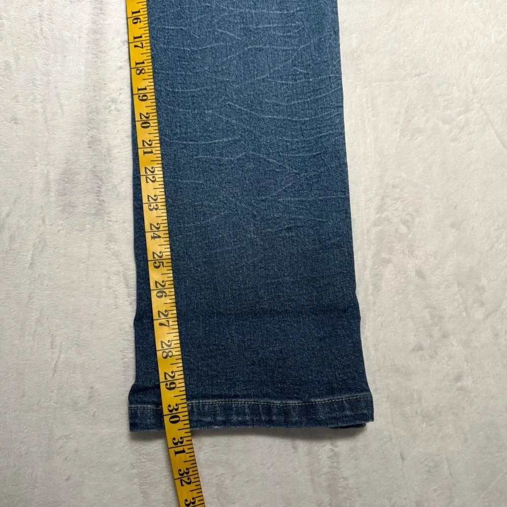 Y2K‎ 90s Cut Out Caged Waist Low Rise Jeans 4 2 Cuffed Convertible Rave Vintage